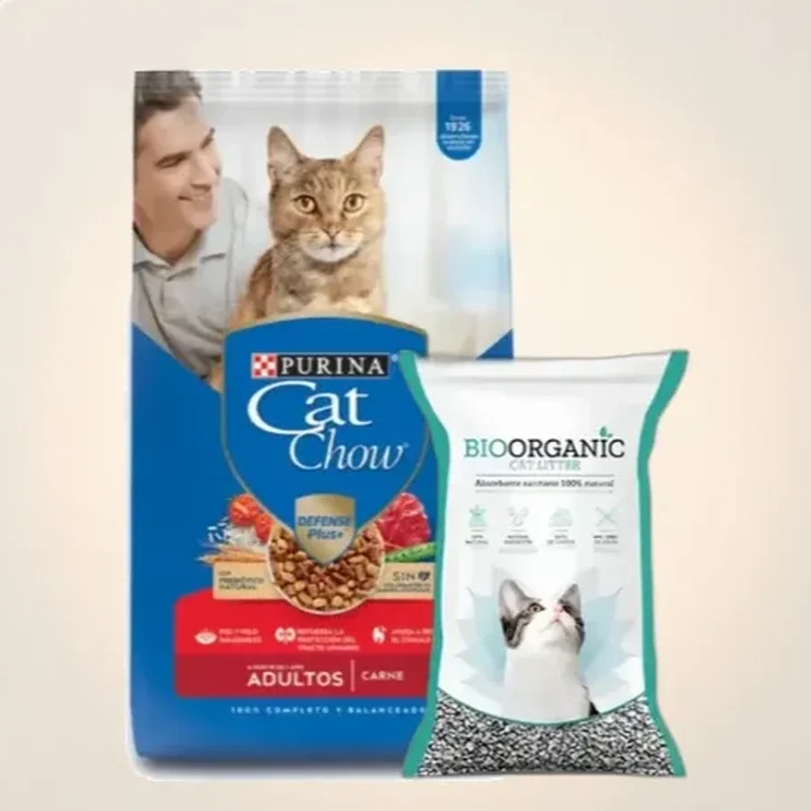 CAT CHOW Country 15 kg + Piedra ORRGANICAT 7 kg