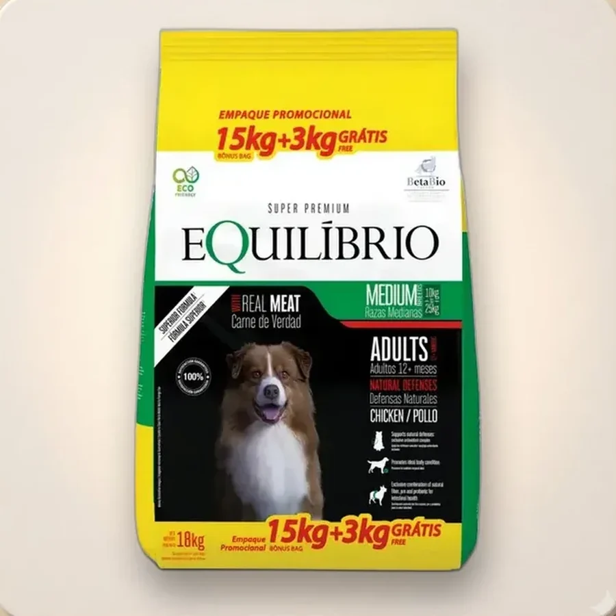 Equilibrio Adulto Verde 15+3 kg